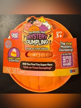 RMS CRAZY FUN VIRAL MYSTERY DUMPLING TRICK OR TREAT EDITION CANDY CORN SCENT NIB